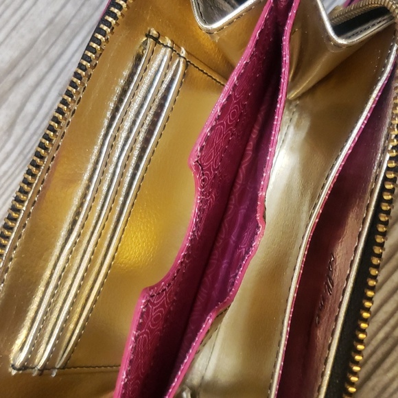 Stella & Dot snake skin leather print wallet wristlet - Picture 4 of 4